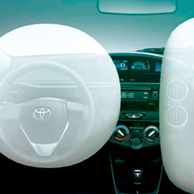Airbags 
 Frente al piloto y al copiloto, tipo SRS diseñados para complementar el sistema de cinturones de seguridad y mejorar la protección en la cabina de conducción.